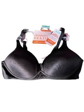 Warner  s Wireless Bra 40B Black W4013 Blissful Benefits Eliminates Back Fat NWT