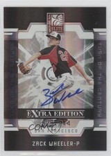 2009 Donruss Elite Extra Edition 629/744 Zack Wheeler #5 Auto 9y4