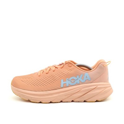 Hoka One Damen Rincon 3 WIDE Sneaker Pfirsich Orange Laufschuh EU 40 2/3