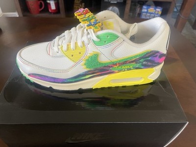 Nike Air Max 90 Grateful Dead University of Oregon Ducks Size 10.5