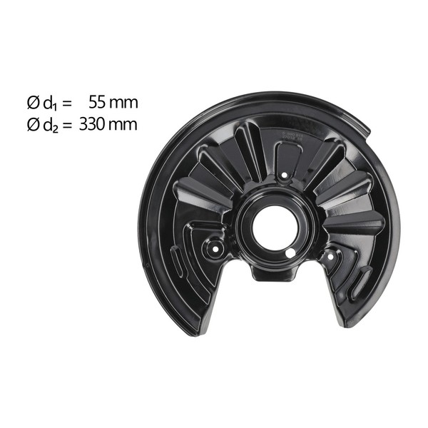 AIC Abdeckblech Ankerblech FüR VW Golf VI Cabriolet Hinten Links 1K0615611AJ-image