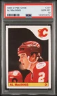 1985 O-PEE-CHEE #237 AL MACINNIS ROOKIE RC PSA 10
