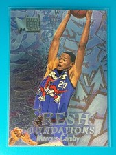 1996-97 Fleer Metal Marcus Camby Rookie Card #234 Raptors. rookie card picture