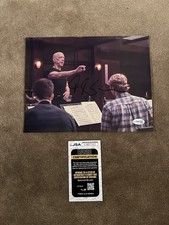 JK Simmons Autographed Photo 8.5x11 Whiplash Actor J.K. Spider-Man JSA AUTHENTIC