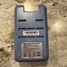 Rechargeable Battery Pack  Model: A11 - 21.6V - 3500mAh - 75.6WH