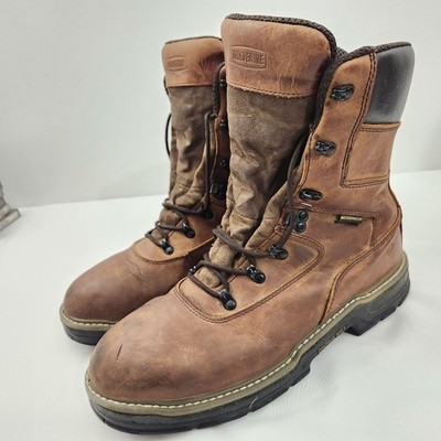 Wolverine Men's 13 EW 8'' Marauder Waterproof Insulated Work Boot W02164 Brown 