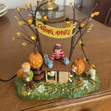 Vintage Dept 56 Caramel Apple Stand Retired