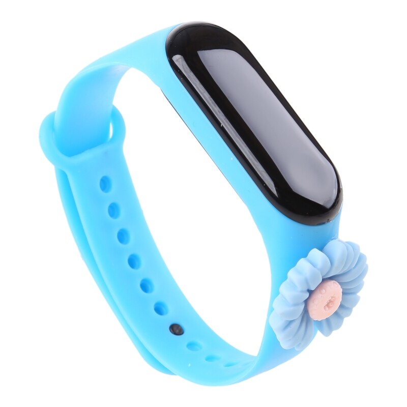 Kids Unisex LED Digital Watch with Fun Cartoon Design & Soft Silicone Strap  