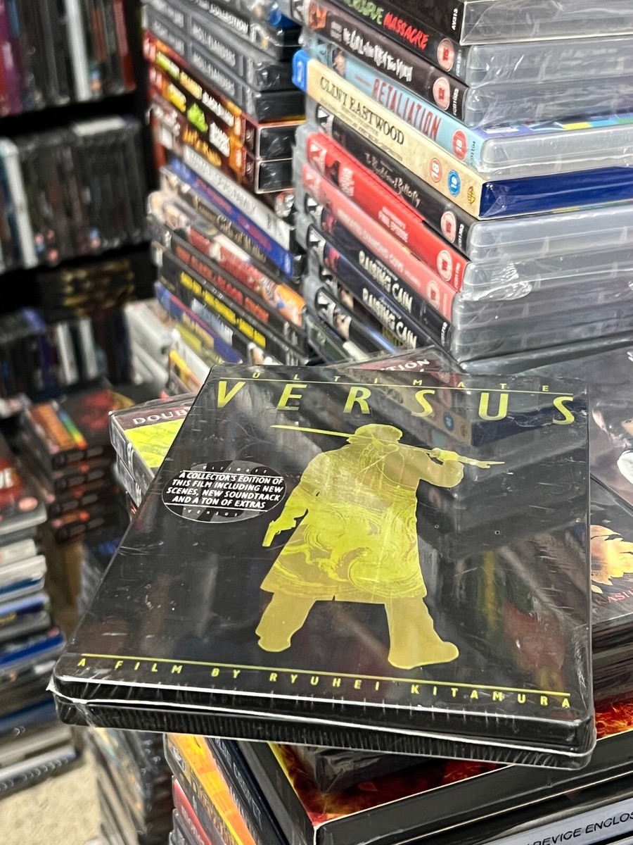 Ultimate Versus STEELBOOK! (DVD) 3-Disc Set! Ryuhei Kitamura, Tak