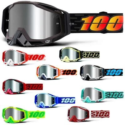 100% Prozent Racecraft Plus+ Goggle Brille Mirror MTB MX Mountain Bike Motocross - Bild 1 von 4