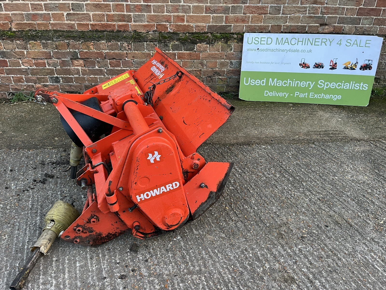 Howard HR4 Compact Tractor Rotavator 4FT Tiller *UP TO 30HP* kubota