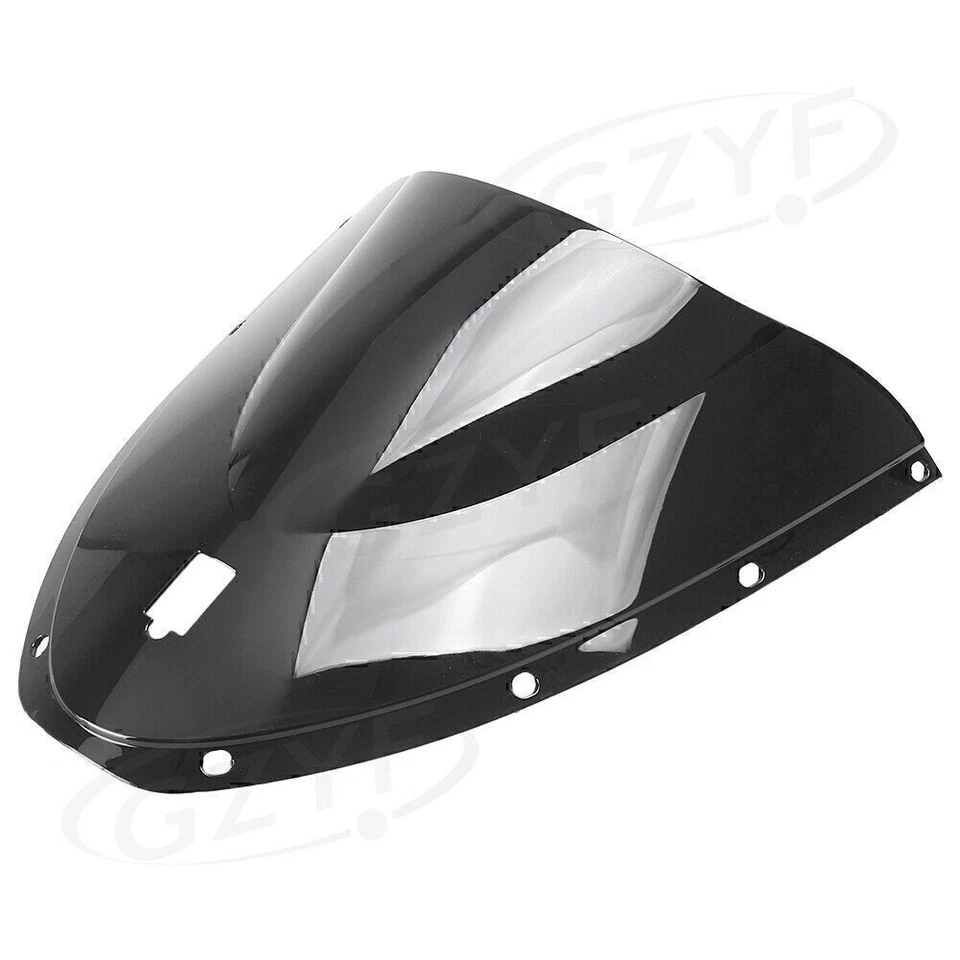 Motorcycle Windscreen Front Screen Double Bubble For DUCATI 999 2005 2006 Black Foto 4 de 4