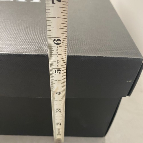 Coach Black Rectangle Cardboard Storage Bootie Empty Box L 14" x W 10" x H 5.5" - Picture 14 of 14