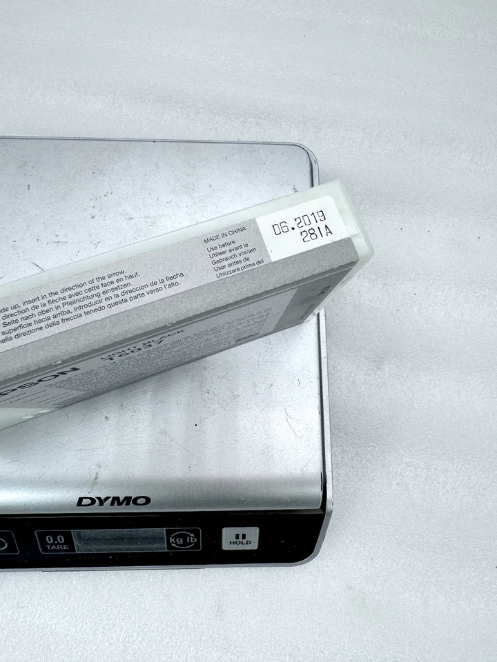 2  EPSON T6037 -  220ML LIGHT BLACK - INK STYLUS PRO 7800 7880 9800 9880 used - Image 4 of 4