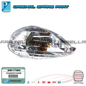 Rear Direction Indicator Left Original Piaggio Liberty 2v Ptt-ita 125 2012