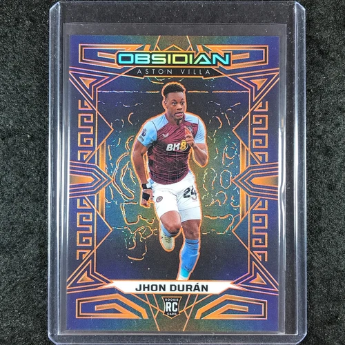 2023-24 Obsidian Soccer JOHN DURAN Rookie Base Orange Electric Etch 6/40 #13