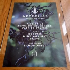 AFTERLIFE @ HI IBIZA 2022 - IBIZA CLUB POSTERS - DJ TECHNO HOUSE MUSIC PARTY