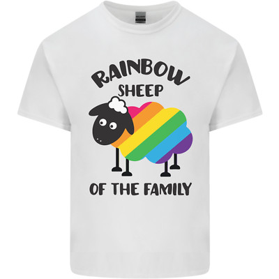 Regenbogen Schaf lustiges LGBT Gay Pride Day Kinder T-Shirt Kinder
