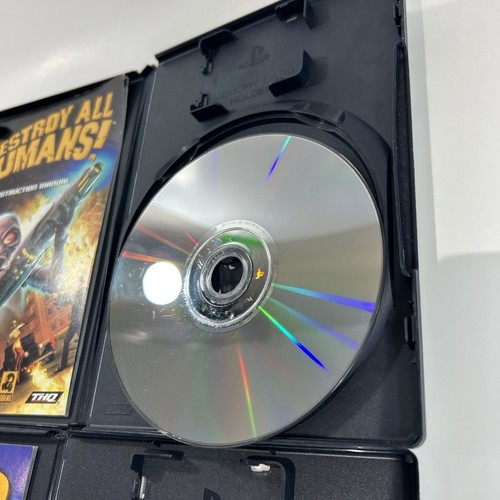 Destroy All Humans 1 and 2 (Sony PlayStation 2, 2005) PS2 Complete CIB Lot Set - Picture 6 of 16