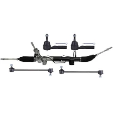 5 Pcs Power Steering Rack & Pinion Suspension Kit For 2007-2014 Jeep Patriot