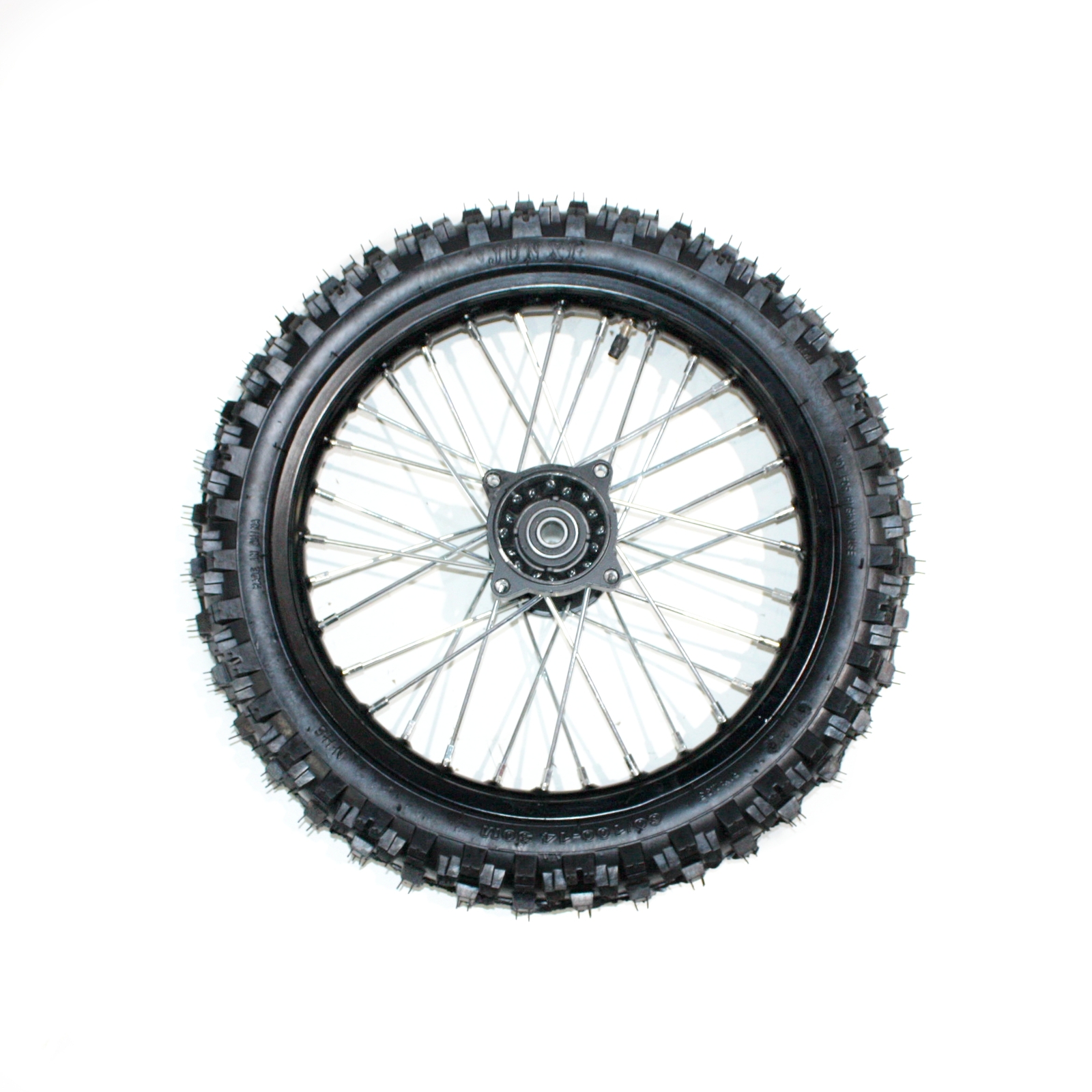 Knobby Tread Tires 12 In Wheel For Dirt Jumper Bicycle BLYGO 3.00-12 Rear Knobby Tire & Tube - For 12" Pit Pro Trail Dirt Bikes & Mini Bikes Rear Knobby Tire For Pit Pro - Foto 9