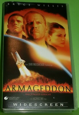 Armageddon - Das jüngste Gericht (VHS Video Kassette) Bruce Willis, Liv Tyler