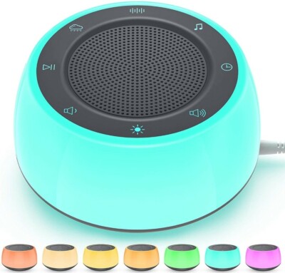 Jack & Rose White Noise Machine for Sleeping Baby Adults Kids, Sound Machine New