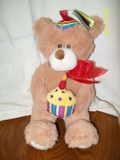 First  Main Bear E Special Day Plush Happy Birthday Teddy 12"
