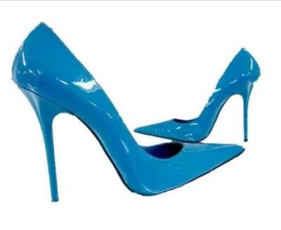 Pointy Toe Pumps Women 13cm Party Stiletto High Heel Patent