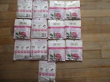 lot of 13 Aura Cacia Aromatherapy Mineral Bath Comforting Geranium 2.5 oz each