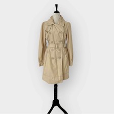Esprit Double-sided Belted Trench Coat Jacket Beige
