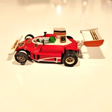 AFX G-Plus Slot Car Red #6 Ferrari F1 Indy Goodyear Vintage