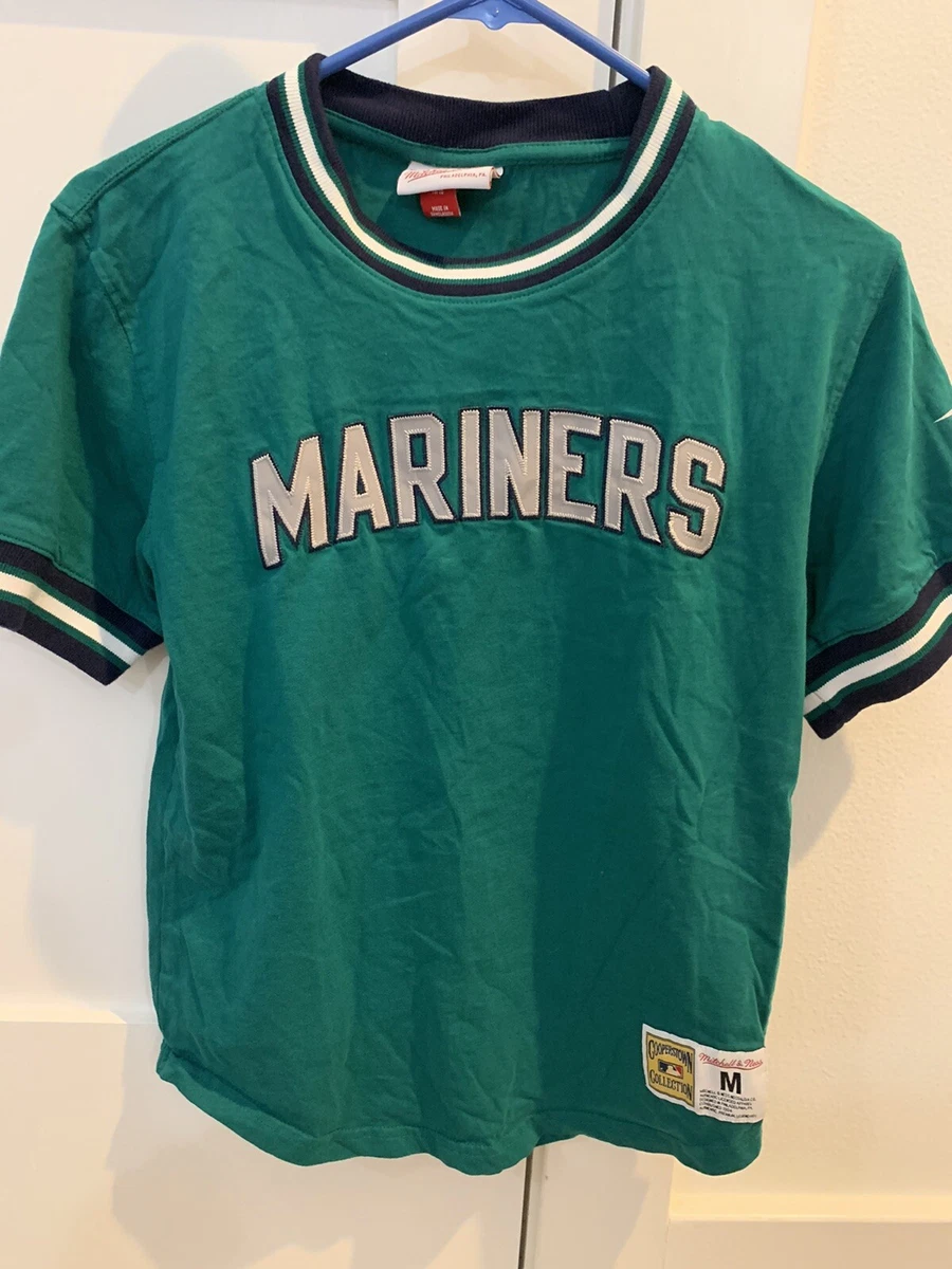 Mitchell Ness M N Seattle Mariners Cooperstown Collection Jersey