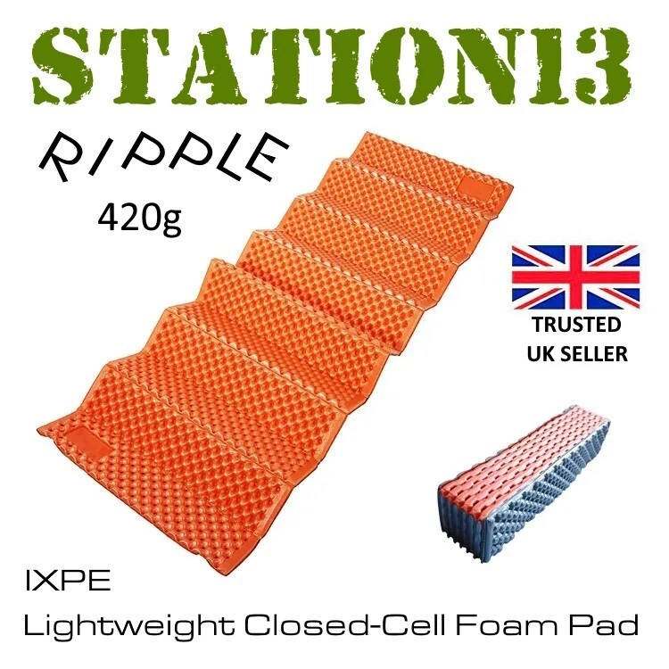 Closed cell top camping mat