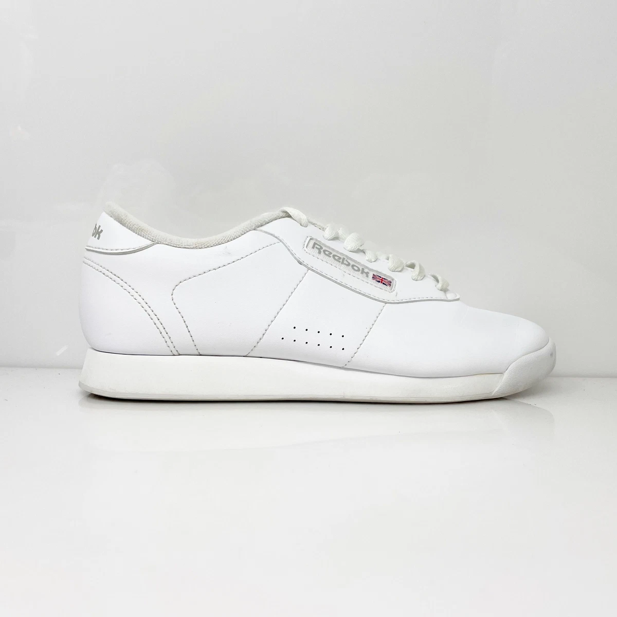 Reebok Womens Classic Princess 30500 White Casual Shoes Sneakers