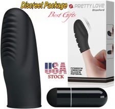 Finger Vibrator G-spot Clit Massager Stimulator Sex Toys for Women Rechargeable