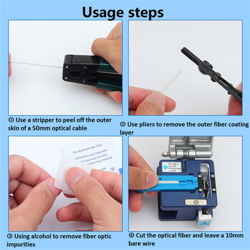 4pcs Single Mode Fiber Optic Adapter Embedded FC UPC Fiber Optic Fast Connector - 第 12/13 張圖片