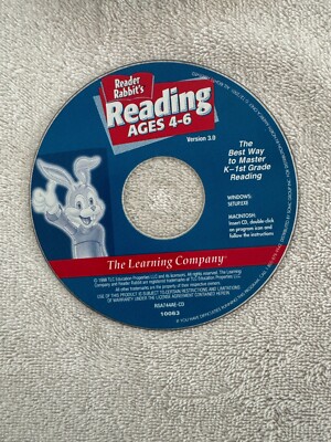 Reader Rabbit's Reading Ages 4-6 - The Learning Company