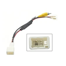1PC Car 4Pin Reverse Camera Output Video Adapter Wiring Cable For Toyota