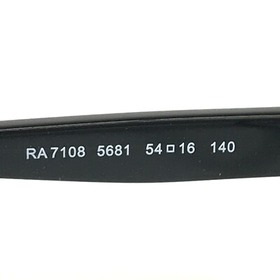 ★ralph★ Ralph Lauren Eyeglasses Frames RA 7108 5681 Black Cat Eye