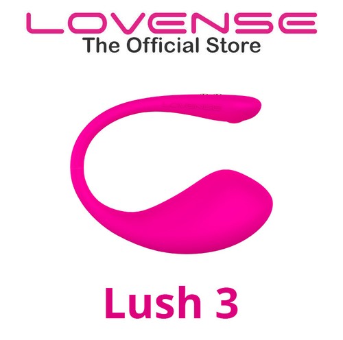 LOVENSE Lush 3 Upgraded Wearable Egg Bullet Vibrator G-Spot Stimulator for Women