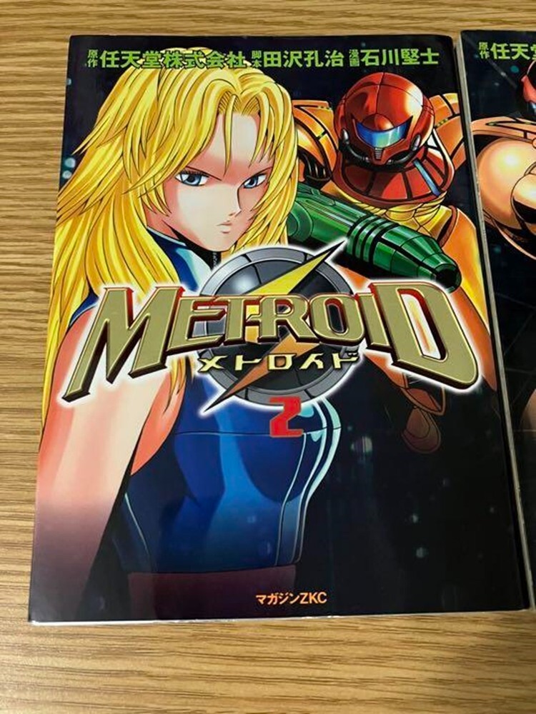 Metroid Comic Manga Volume 1.2 Set Kenji Ishikawa Magazine Metroid Comic Manga Volume 1.2 Set Kenji Ishikawa Magazine