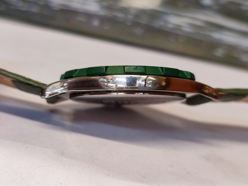 TISSOT PR 50 ATOLLO QUARTZ GREEN DIAL J185/285K SWISS MEN'S FULL WORKING VINTAGE - Picture 20 of 24
