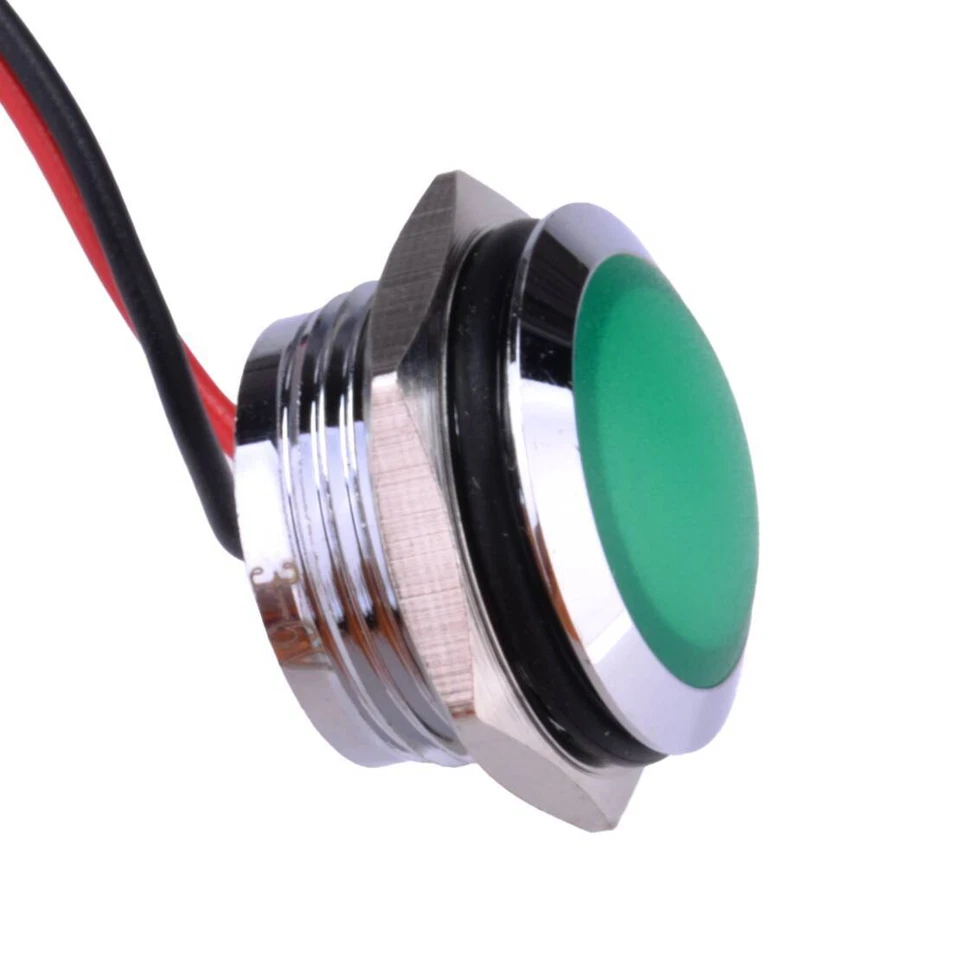 Luz indicadora LED piloto tablero apta para Yamaha RT1 TY250 DT1 CT2 DT3 CT1 1969-76 Foto 3 de 3