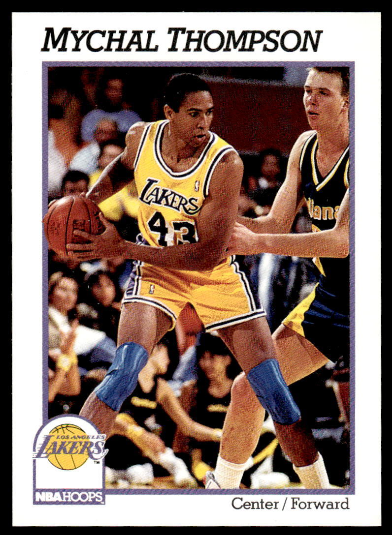 1991 Hoops #105 Mychal Thompson Near Mint or Better