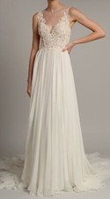 Jenny Yoo Nadra Wedding Dress Ivory Size 10