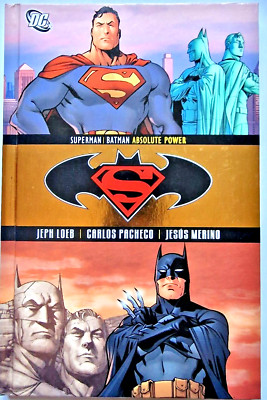 SUPERMAN BATMAN: ABSOLUTE POWER 2005 GRAPHIC NOVEL HARDBACK