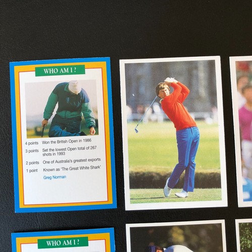 Bernhard Langer A Question of Sport 18 Card Lot Nick Faldo Tom Watson And More - 第 2/18 張圖片