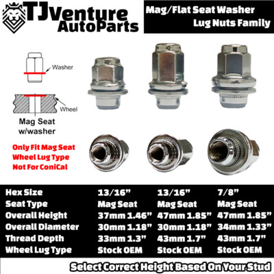 M14x1.5 Mag Seat, Fits Nissan NV1500/NV2500/NV3500 Vans