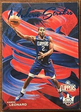 🔥2022-23 COURT KINGS 👑 KAWHI LEONARD /99 MODERN STROKES AMETHYST #5 SP RARE💎